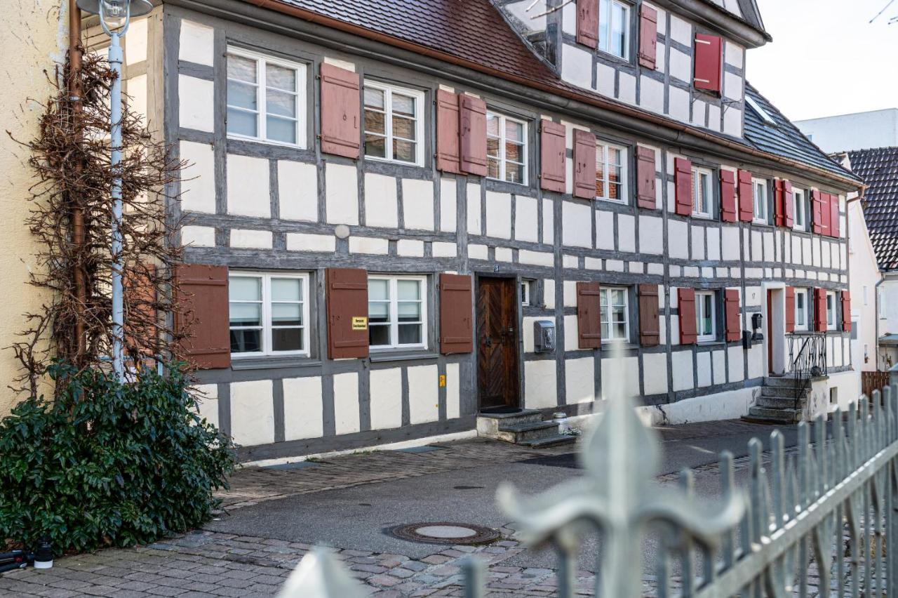 Fewo Im Alten Fachwerkhaus Bad Buchau Exteriör bild